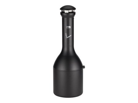 Rubbermaid Commercial Products 9W33 Infinity traditionell askkopp, svart, kapacitet för 5 000 fimpar - Lyreco - Städ och hygien > Avfallshantering och