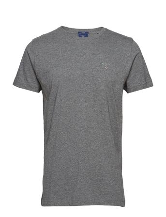 Original Ss T-Shirt T-shirts Short-sleeved Grå GANT