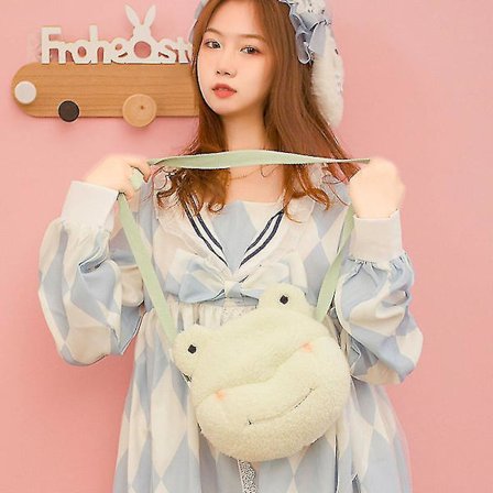 21cm Sminkväska Messenger Bag Tecknad Plysch Nallebjörn Plysch T