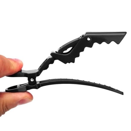 Plast Hår clips Frisør Klemmer Klø Sektion Alligator Clips Barber Til Salon Styling Hår Tilbehør