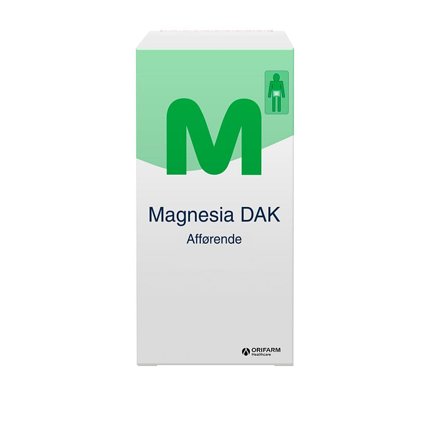 Magnesia DAK 500 mg, filmovertrukne tabletter 40 tabl., Medicin & Pleje, Håndkøbsmedicin, Forstoppelse