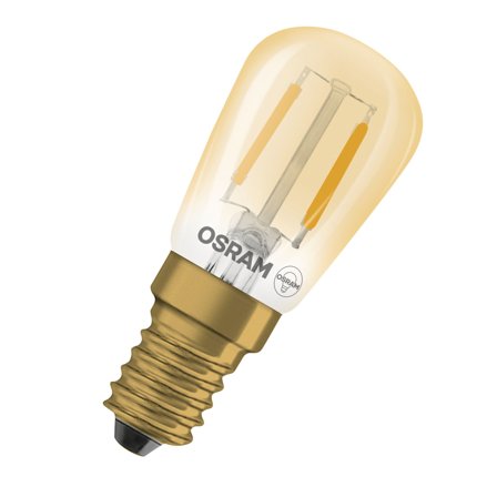 Osram PÄRON GULD LED-lampa E14, 1,6 W, 50 lm, Belysning