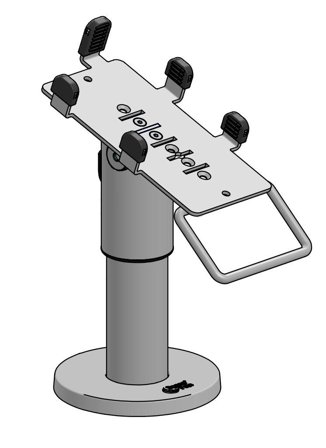 ERGONOMIC SOLUTIONS PAX A35 DURATILT SP1 120MM (WITH HANDLE) BLACK PERP