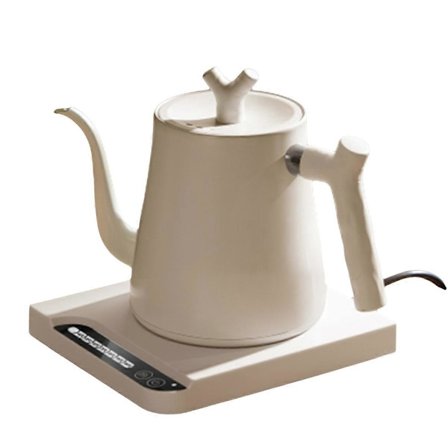 1000W Snabb Uppvärmning Vattenkokare 304 Rostfritt Stål Elektrisk Vattenkokare & Kaffekokare Automatisk Avstängning B EU-kontakt