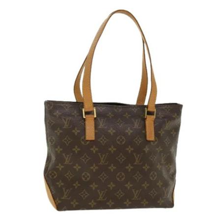 Louis Vuitton Vintage Pre-owned Cabas Piano Monogram Tote Taske Brun, Dame Vintage Tasker, Størrelse: ONE Size