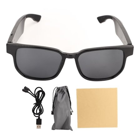 Bluetooth-briller for å lytte til musikk, taleanrop, navigasjon, UV-beskyttelse, smarte solbriller for bilkjøring