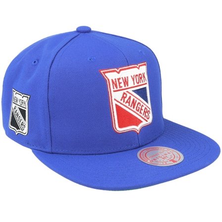 Mitchell & Ness - New York Rangers Alternate Flip Blue Snapback Snapback Blue Cap - NHL @ Hatstore