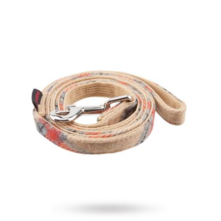Kemp Beige - Hundkoppel - Textilkoppel, Rullkoppel, Draglinor, Läderkoppel, Långlinor, Flexikoppel på Doggie.se