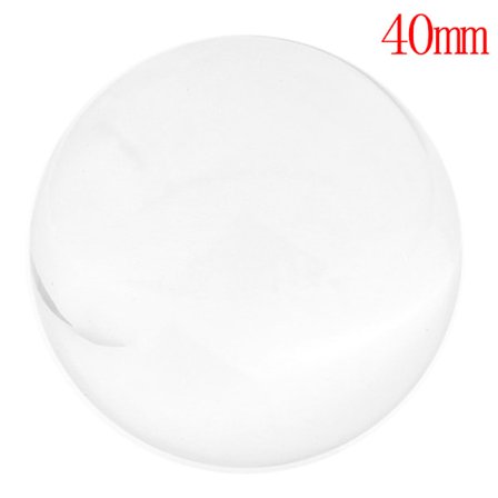 1 st klar kristallkula kvarts healing sfär fotografering rekvisita