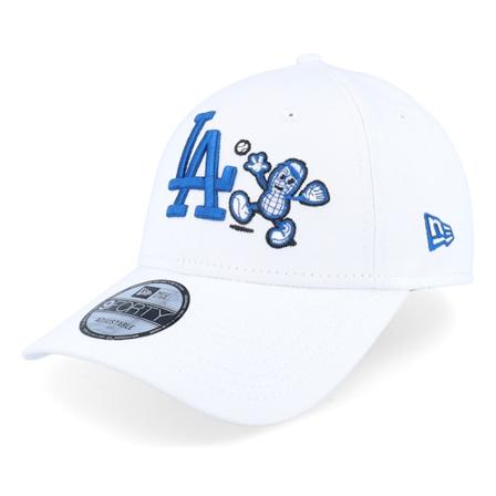 New Era - Los Angeles Dodgers Food Character 9FORTY White/Blue Adjustable Adjustable White Cap - MLB @ Hatstore