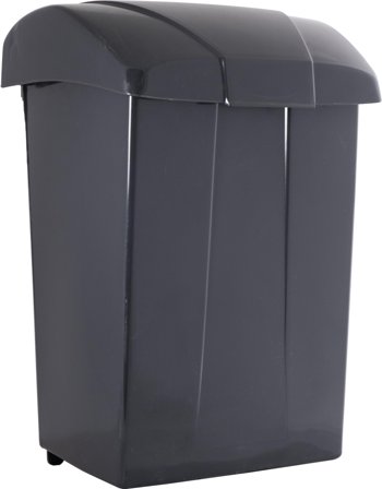 Berglund S70 Postkasse sort, i plast, Udemiljø