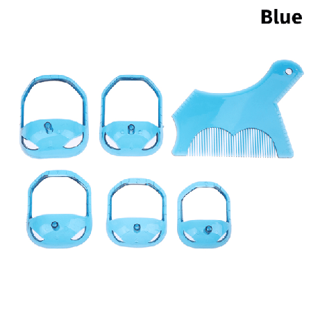 TG 5 kpl. Rakmall Parranmuotoilu Miehet Goatee Tyyli Design Parta Tummansininen