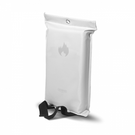 Housegard 602028 Brannteppe 120 x 180 cm, silikonbelegg Hvit, Redning