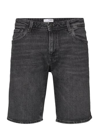 Slhalex 32304 Black Wash Shorts W Jeansshorts Denimshorts Svart Selected Homme*Betinget Tilbud