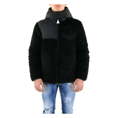 Moncler, Down Jackets Czarny, Mężczyzna, Rozmiar: S