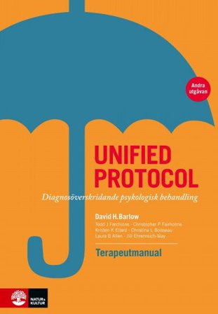 Unified protocol Terapeutmanual, ISBN: 9789127826786