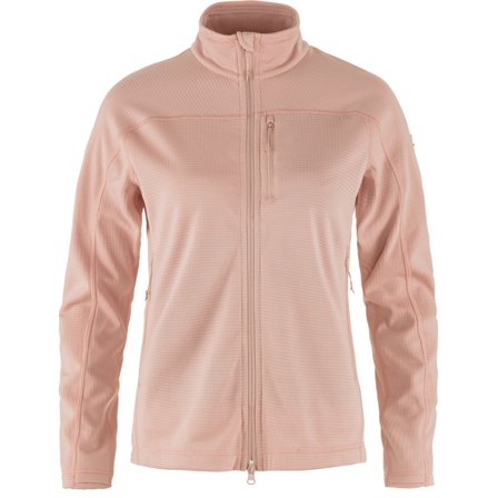 Fjällräven Abisko Lite Fleece Jacket S - female - Chalk Rose - Fleece