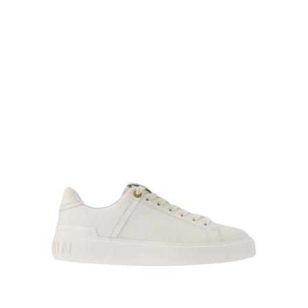 Balmain, B Court Wit, Dames, Maat:37 EU,rubber