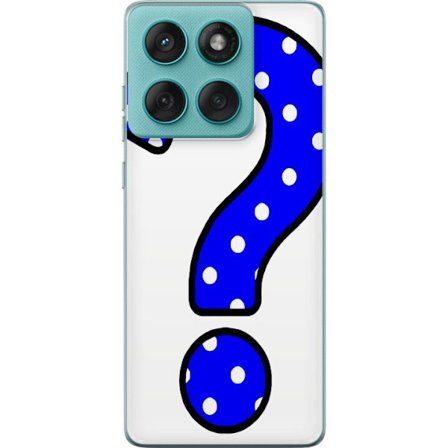 Kompatibelt Mobildeksel til Motorola Edge 60 Fusion Spørsmålstegn Fyndiq og CDON