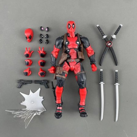 Marvel Legends X-Men #001 Deadpool Actionfigur Fantasy Revoltech Kaiyodo Toys
