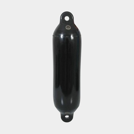 Defensa Dan-Fender Heavy Duty 1035, 94 cm, Ø25 cm, negro con parte superior negra