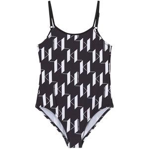 Karl Lagerfeld Black KL Logo Swimsuit - Swimwear and coverups - 14 years - Black
