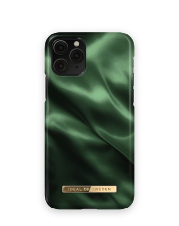 Unisex Hülle, iPhone 11 Pro Emerald Satin Handyhülle