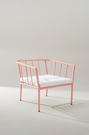 Jotex - Leunstoel Roze Roze - MENTON - Koop Tuinfauteuils bij Jotex