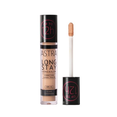 ASTRA MAKEUP LONG STAY CONCEALER Correttore lunga tenuta 004 W - SAND 4,5ml - Correttore