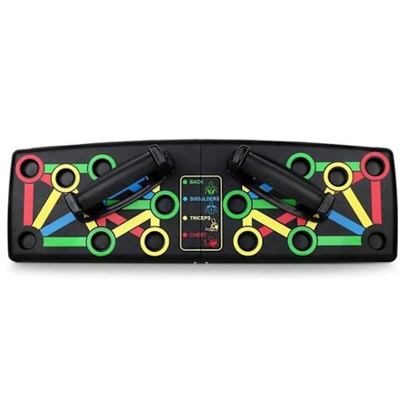 Vægtløftningsbræt - Revolution Multi AB - 14 i 1 - Foldbart - Bærbart - Farvekodet