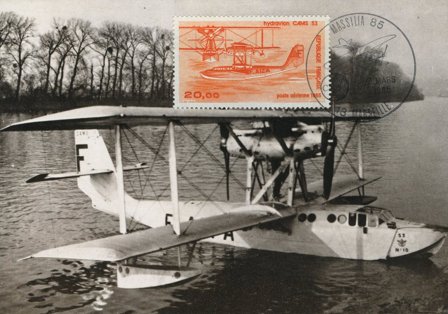 Frankrig 1985 - Luftpost YT 58 - Maximum kort