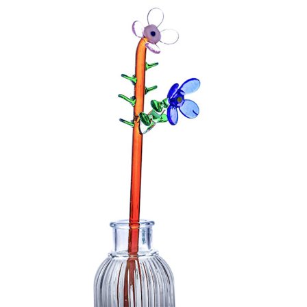 Håndblåst Glass Blomst Glass Blomsterbukett For Kontor Familie Hjem Fest Dekorativt Ornament