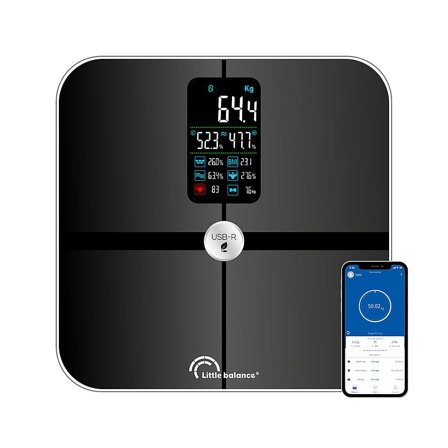 Little Balance Badevægt 180 kg, Tøj & Bolig, Elektronik, Badevægte