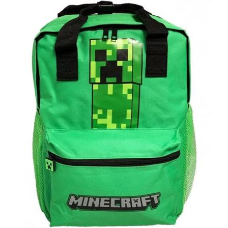Minecraft Creeper Backpack Skolväska Ryggsäck Väska 38cm Multifärg One Size