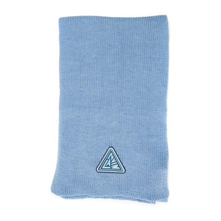 Lanvin, Large ribbed scarf Niebieski, Kobieta, Rozmiar: ONE Size