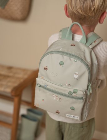 Little Dutch Little Dutch - Rygsæk Little Farm - Green - ONE SIZE 12 cm