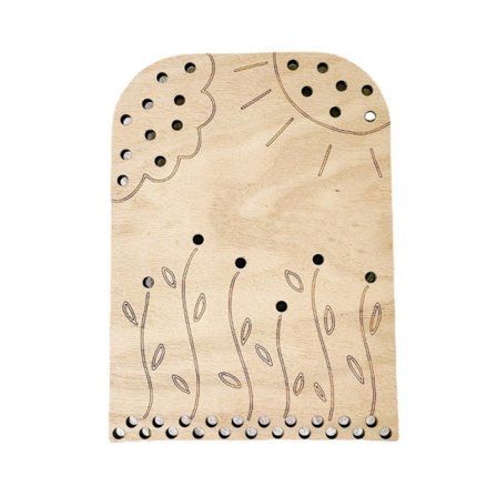 Trä Blomsterställ förälder-barn leksaker Montessori leksaker