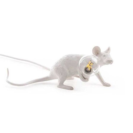 Nordic Animal, Resin Mouse Lamp