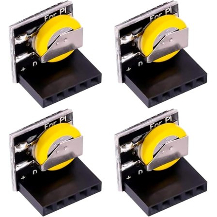 4kpl DS Korkean Tarkkuuden RTC Kello Muistimoduuli yhteensopiva Arduino Raspberry Pi:n kanssa