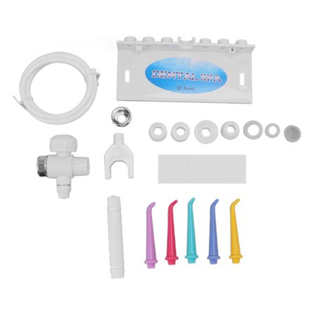 Ikke-elektrisk oral irrigator til hjemmet, vandhane, brusebad, tandtråd, jetspidser, vandtryk, tandpleje, rengøringsværktøj, 5 farver