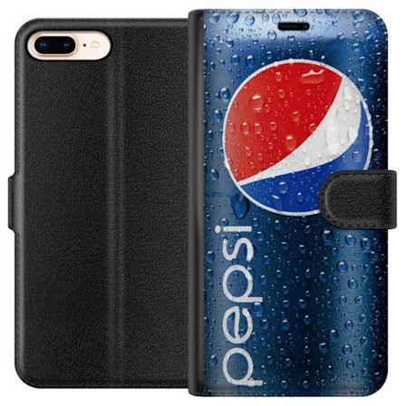 Yhteensopiva Lompakkokotelo Apple Apple iPhone 8 Plus Pepsi Can