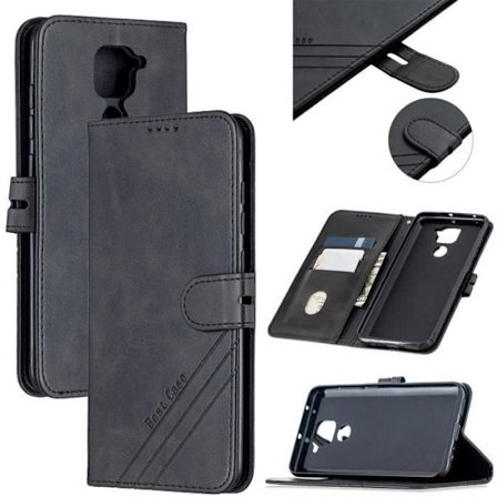 Hölster - Xiaomi - Redmi Note 9 - PU Läder - Stötsäker - Magnetstängning