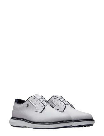 FootJoy Fj Traditions Spikeless Blucher - White - 40