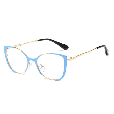 Anti-Blue Light Briller Runde Briller BLÅ