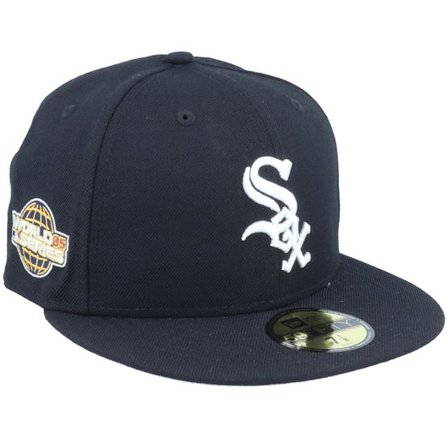 New Era - MLB Svart fitted Keps - Chicago White Sox Quickturn Black Fitted @ Hatstore