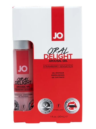 System JO: Stimulating Clitoris Gel Strawberry 30 ml - Vuxen.dk: Bedre sex