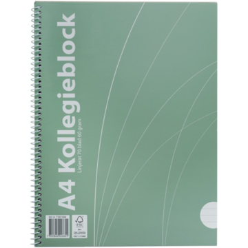 Notatblokk A4 Linjert 60g