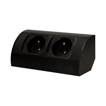 Möbeluttag under skåp 2x230V - OR-AE-1303/B_MGF