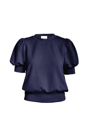 Liva Knit Tee Black Iris Solid XL