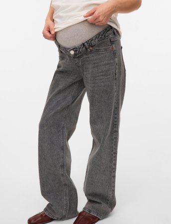 Vero Moda Maternity Vmmtessa Wide Jeans Ra206 Ga Noos - Grey - 29 x 32